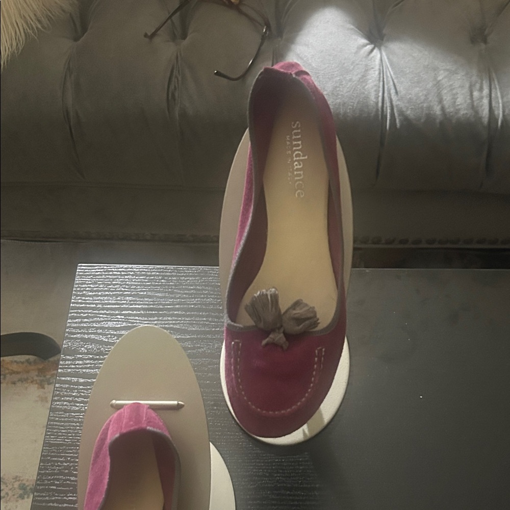 Sundance Suede Loafers with Tassels - Picture 9 of 11